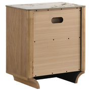 Leanne 5-piece Queen Bedroom Set Light Oak - detail 6