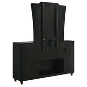 Lorient 8-drawer LED Flame Box Dresser and Mirror Black - detail 6