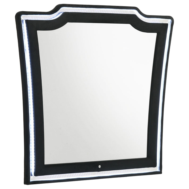 Lorient LED Dresser Mirror Black - alternate view
