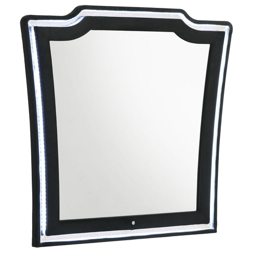 Lorient LED Dresser Mirror Black - alternate view