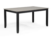 Crownmark Lester Dining Set - Light Grey