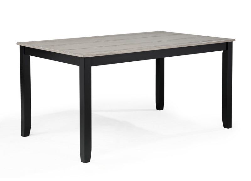 Crownmark Lester Dining Set - Light Grey
