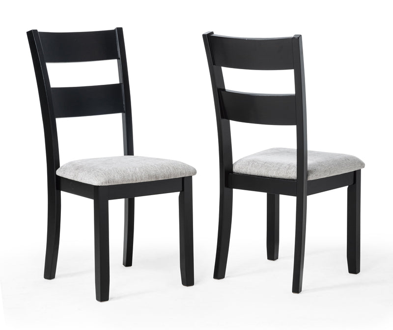Crownmark Lester Dining Set - Light Grey
