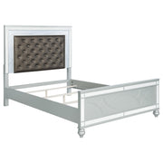 Gunnison 5-piece Queen Bedroom Set Silver Metallic - detail 3