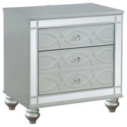 Gunnison 5-piece Queen Bedroom Set Silver Metallic - detail 5