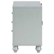 Gunnison 2-drawer Nightstand Silver Metallic - detail 5