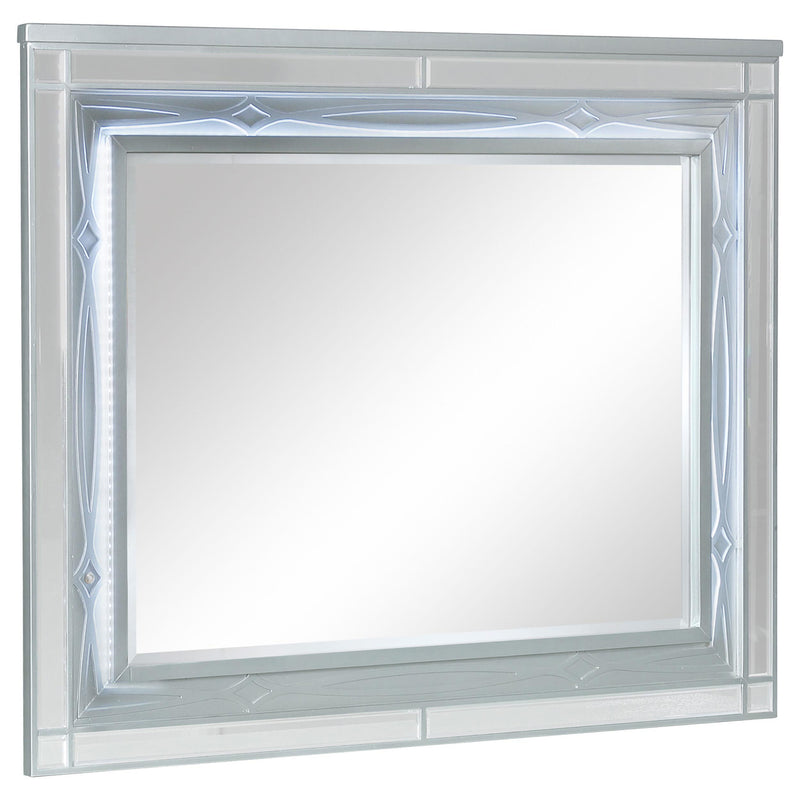 Gunnison Dresser Mirror Silver Metallic - alternate view