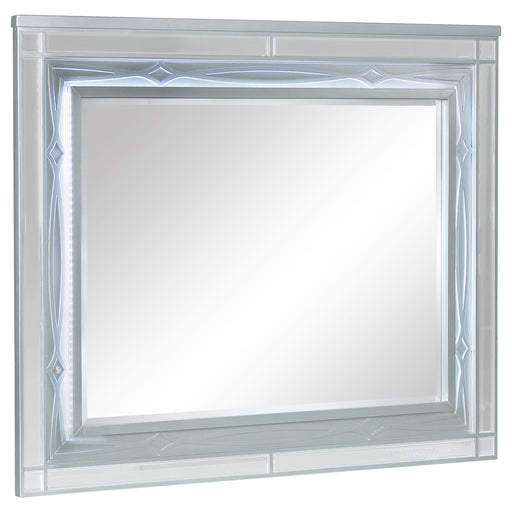 Gunnison Dresser Mirror Silver Metallic - alternate view