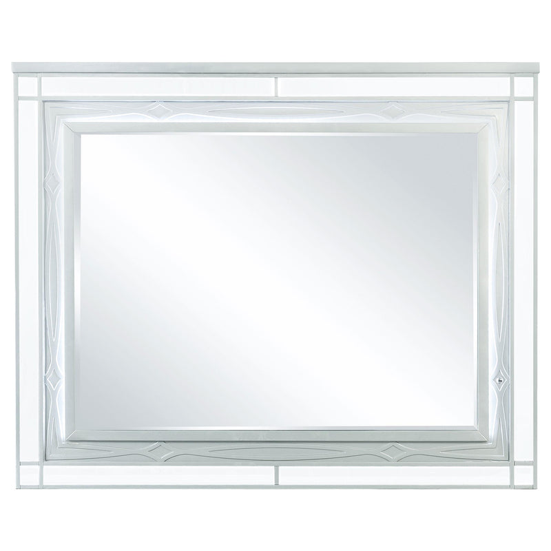Gunnison Dresser Mirror Silver Metallic - detail 3