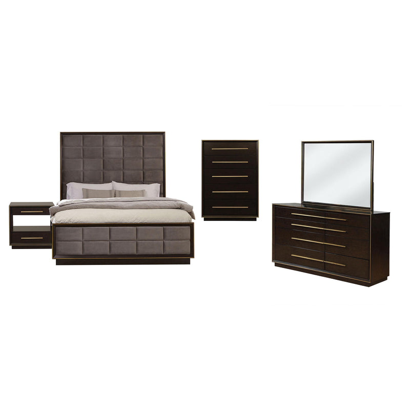 Durango 5-piece Queen Bedroom Set Smoked Peppercorn - alternate view