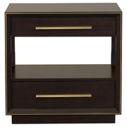 Durango 2-drawer Nightstand Smoked Peppercorn - detail 3