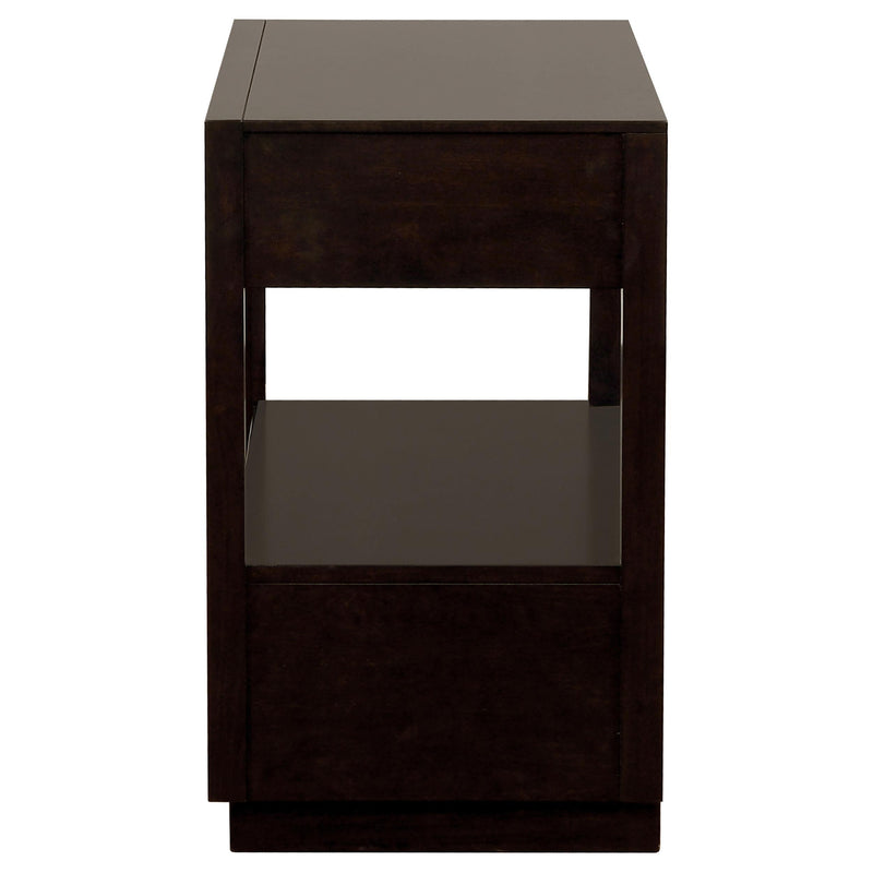 Durango 2-drawer Nightstand Smoked Peppercorn - detail 5