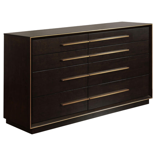 Durango 8-drawer Dresser Smoked Peppercorn - alternate view