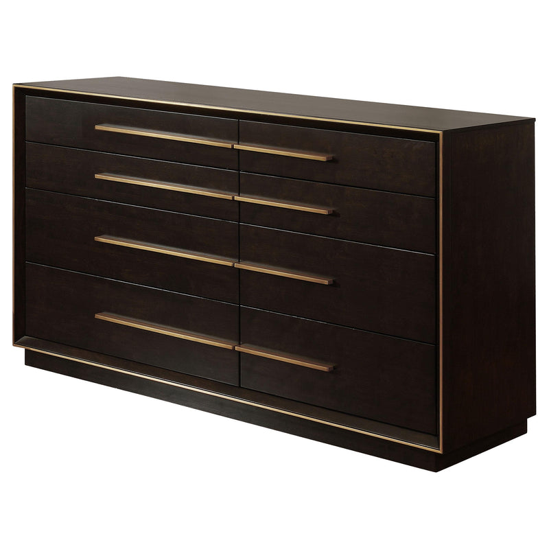 Durango 8-drawer Dresser Smoked Peppercorn - detail 4