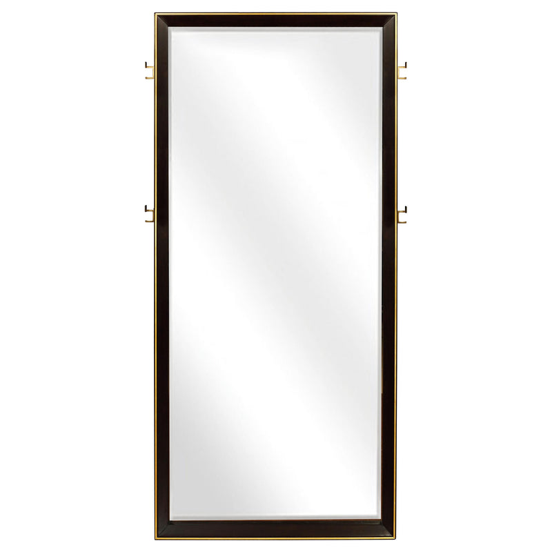 Durango 80-inch Standing Floor Mirror Smoked Peppercorn - detail 3