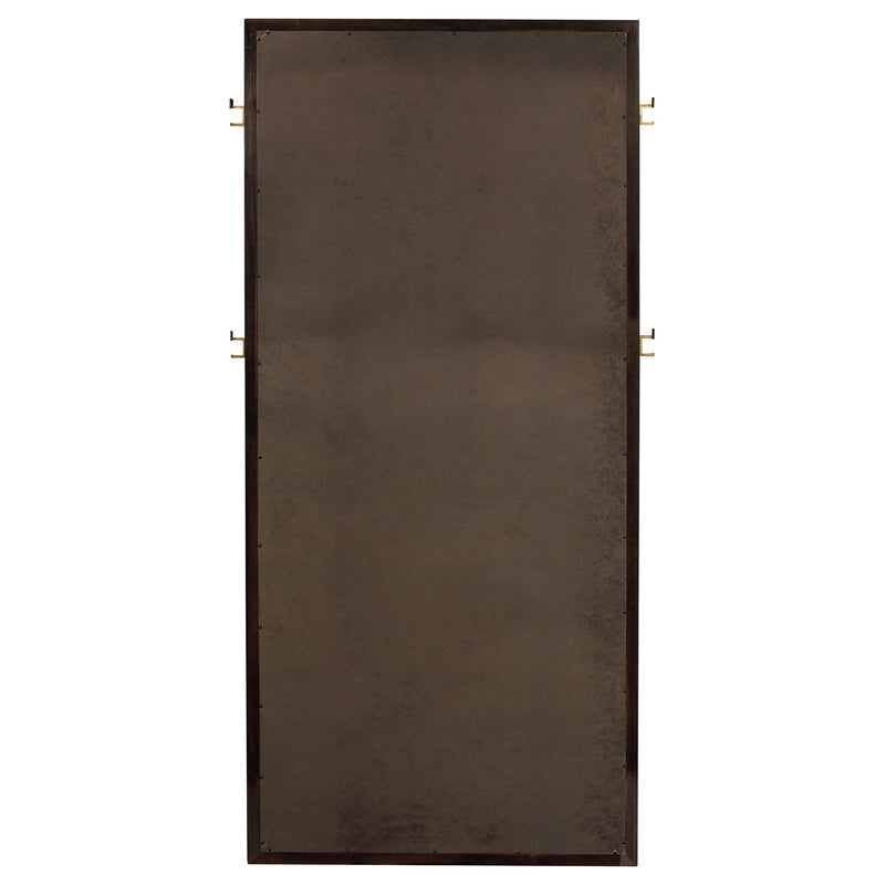 Durango 80-inch Standing Floor Mirror Smoked Peppercorn - detail 5