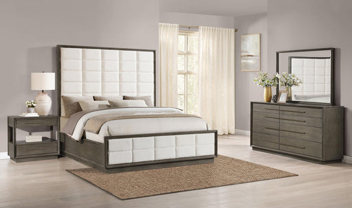 Durango 4-piece Eastern King Bedroom Set Taupe Oak