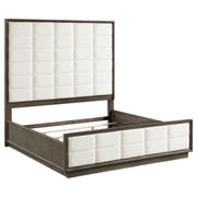 Durango 5-piece Eastern King Bedroom Set Taupe Oak - detail 3
