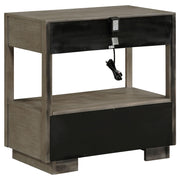 Durango 5-piece Eastern King Bedroom Set Taupe Oak - detail 6
