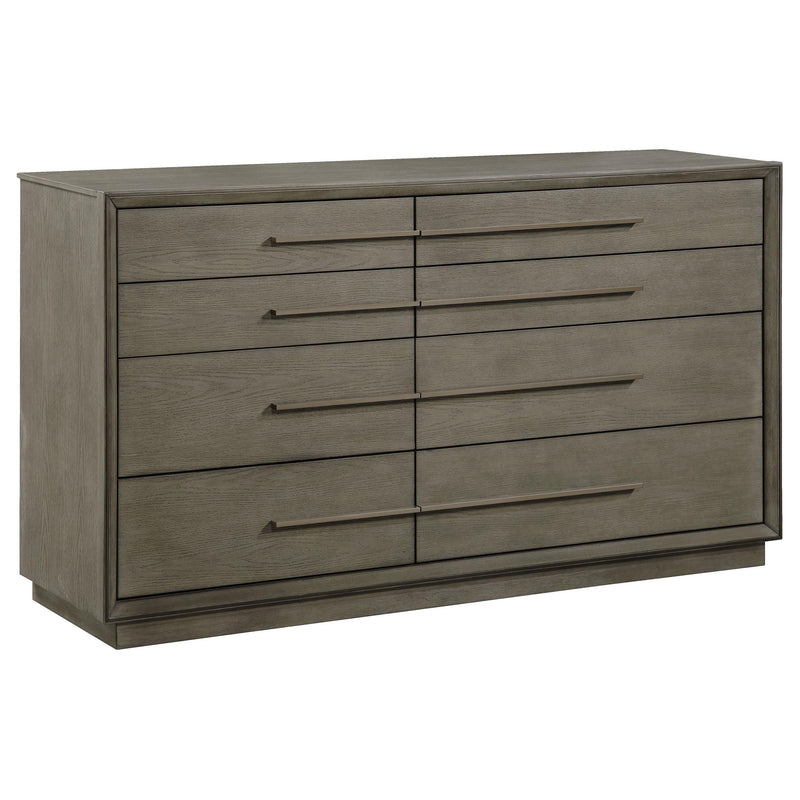 Durango 5-piece Eastern King Bedroom Set Taupe Oak - detail 7