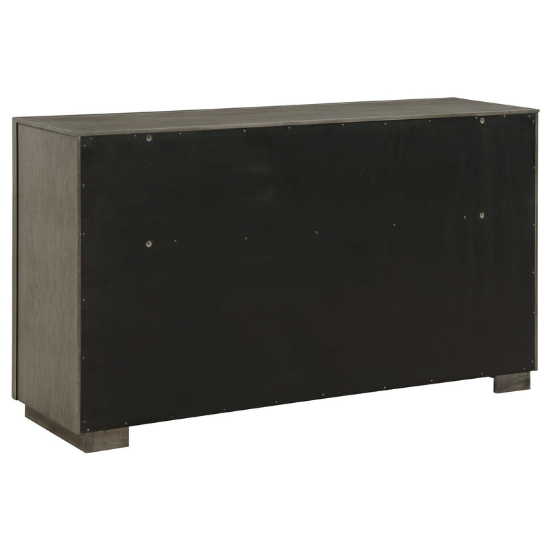 Durango 5-piece Eastern King Bedroom Set Taupe Oak - detail 8