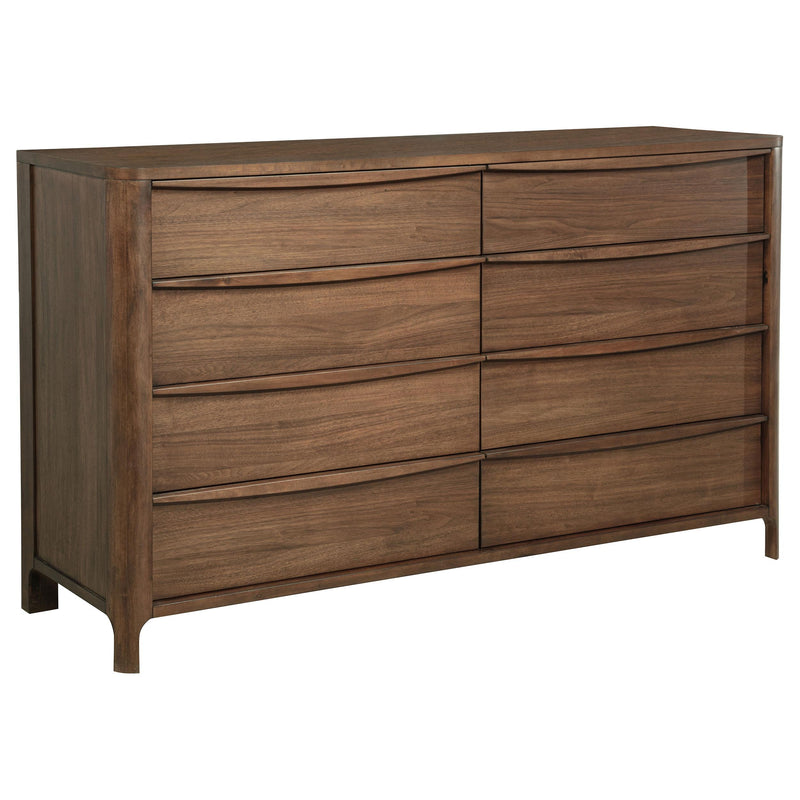 Maderia 5-piece Queen Bedroom Set Walnut - detail 7