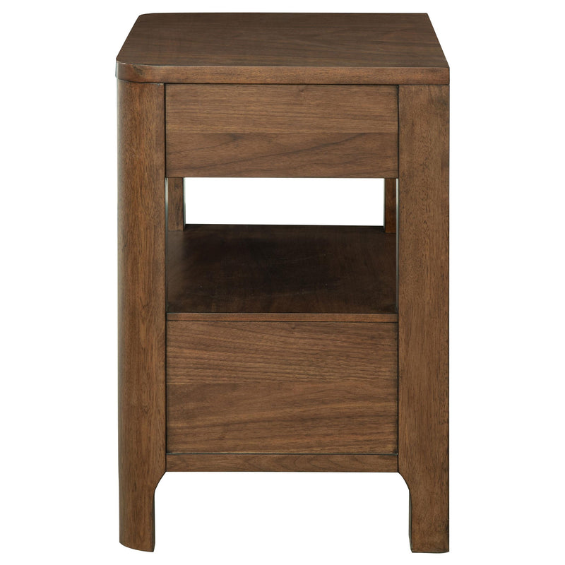 Maderia 2-drawer Nightstand Bedside Table Walnut - detail 5