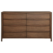 Maderia 8-drawer Dresser Cabinet Walnut - detail 3