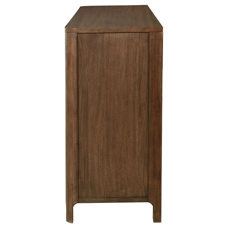 Maderia 8-drawer Dresser Cabinet Walnut - detail 5