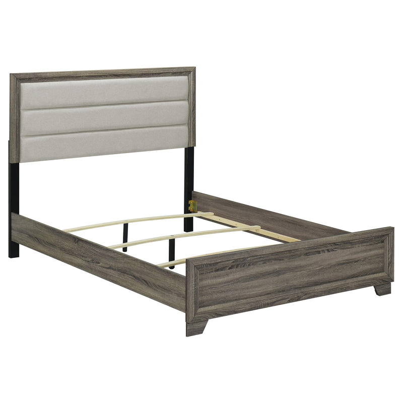 Wright 5-piece Queen Bedroom Set Brown Oak - detail 3