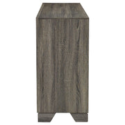 Wright 6-drawer Dresser Cabinet Brown Oak - detail 5