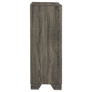 Wright 4-drawer Chest of Drawers Brown Oak - detail 5
