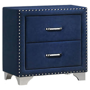 Melody 5-piece Queen Bedroom Set Pacific Blue - detail 4