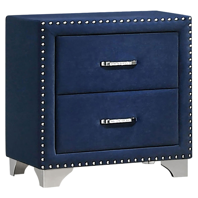 Melody 5-piece Queen Bedroom Set Pacific Blue - detail 4