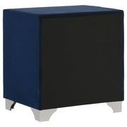 Melody Upholstered 2-drawer Nightstand Pacific Blue - detail 6
