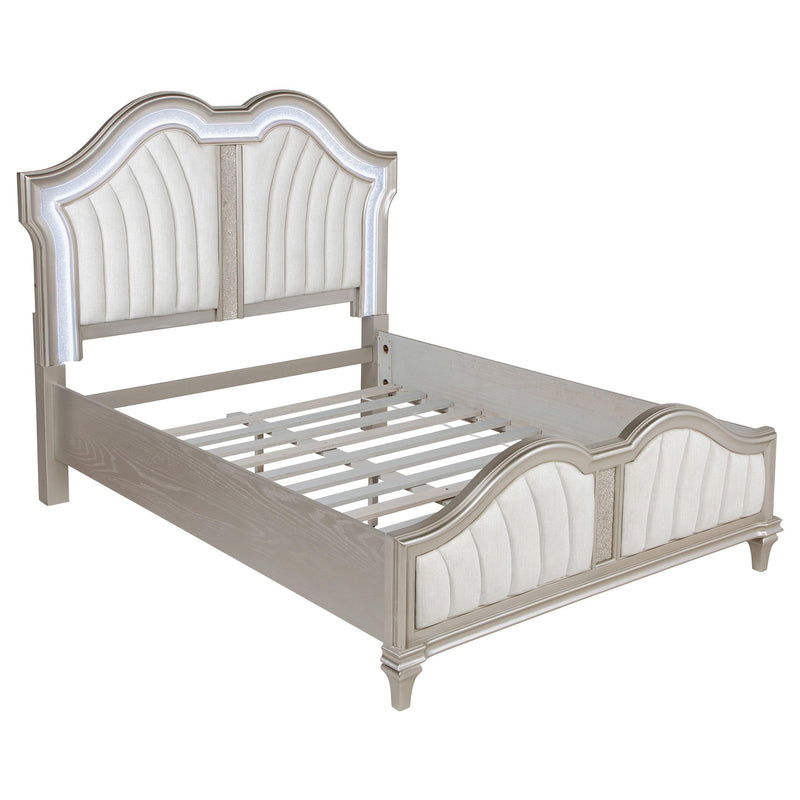 Evangeline 5-piece Queen Bedroom Set Silver Oak - detail 3