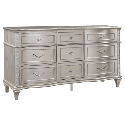 Evangeline 9-drawer Dresser Silver Oak - alternate view
