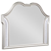 Evangeline Dresser Mirror Silver Oak - alternate view
