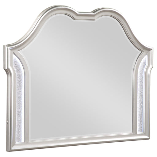 Evangeline Dresser Mirror Silver Oak - alternate view