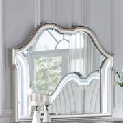 Evangeline Dresser Mirror Silver Oak - detail 5
