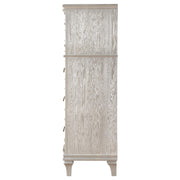 Evangeline 6-drawer Bedroom Chest Silver Oak - detail 5