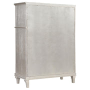 Evangeline 6-drawer Bedroom Chest Silver Oak - detail 6
