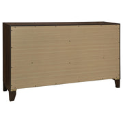 Welsley 6-drawer Dresser Cabinet Walnut - detail 6