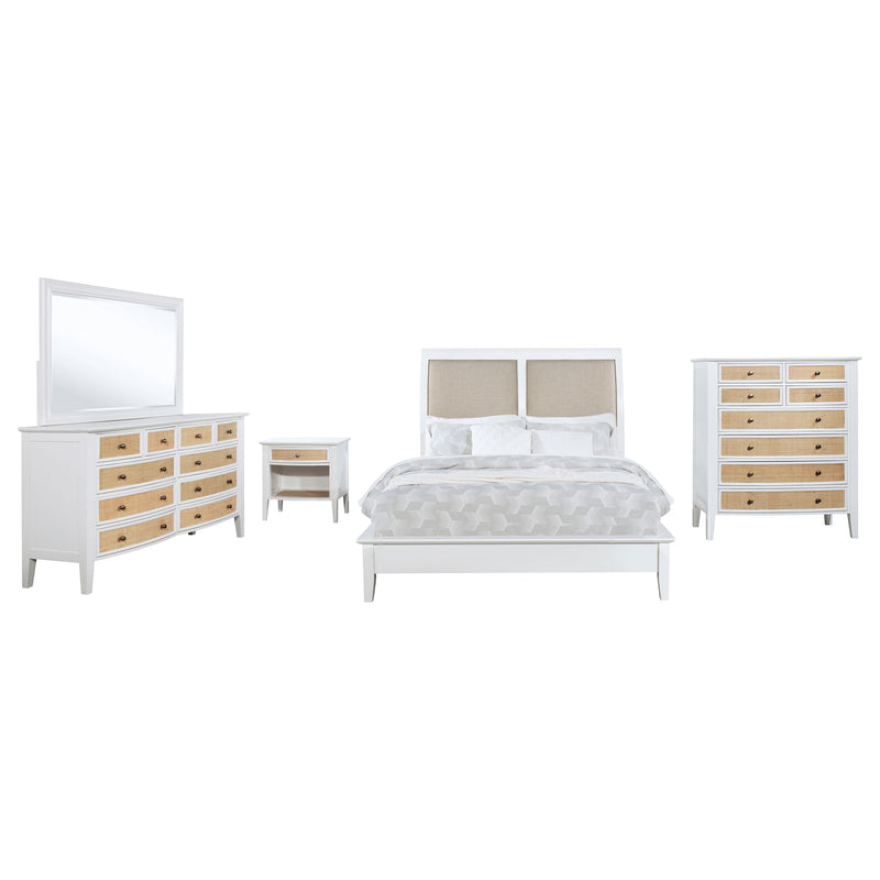 Bexhill 5-piece Queen Bedroom Set White - alternate view