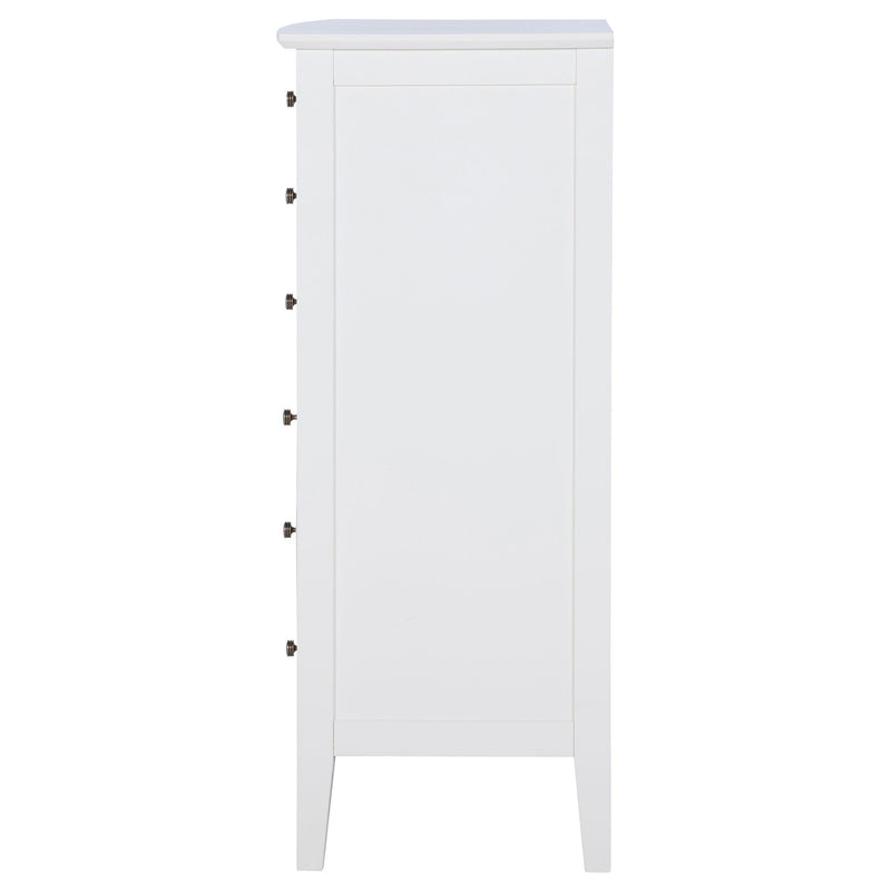 Bexhill 8-drawer Chest of Drawers White - detail 5