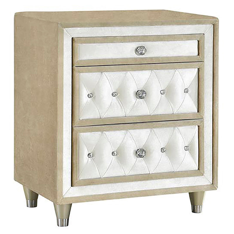 Antonella 5-piece Queen Bedroom Set Ivory - detail 4
