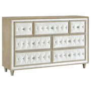 Antonella 5-piece Queen Bedroom Set Ivory - detail 5
