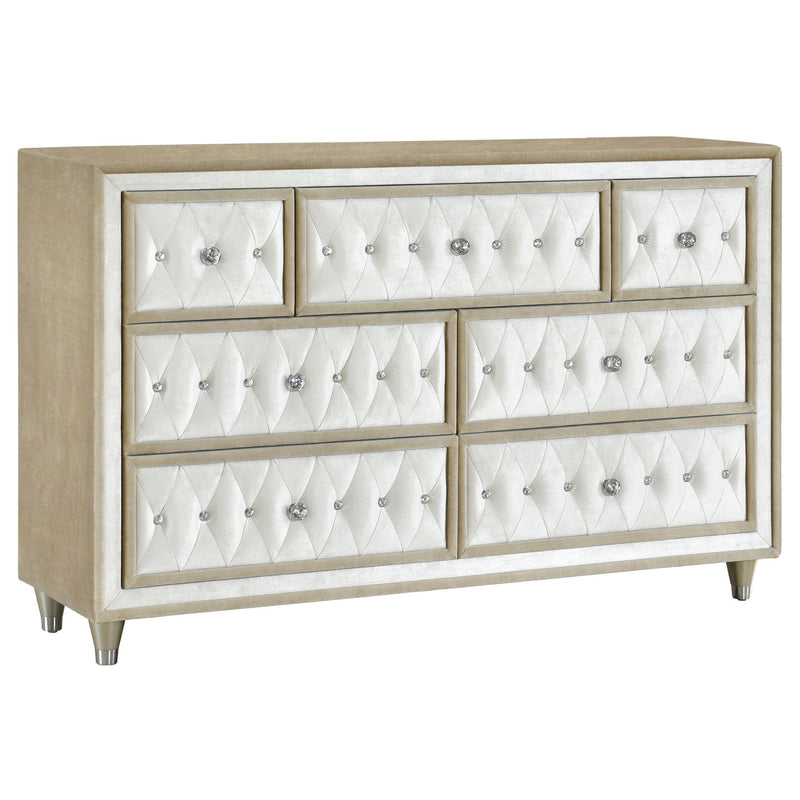 Antonella 5-piece Queen Bedroom Set Ivory - detail 5