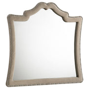 Antonella Upholstered Dresser Mirror Camel - alternate view