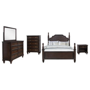 Andover 5-piece Queen Bedroom Set Dark Oak - alternate view